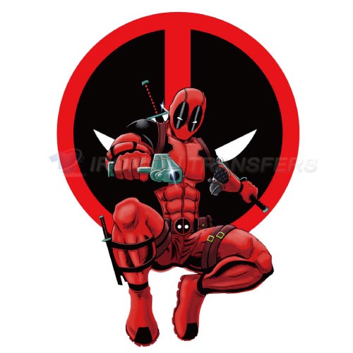 Deadpool Iron-on Stickers (Heat Transfers)NO.396